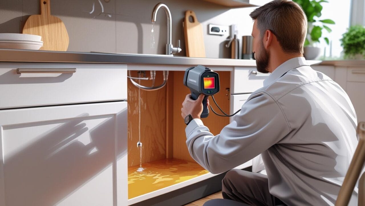Mutfak Kaçak Su Tespiti